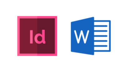 Adobe inDesign - Microsoft Word